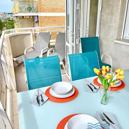 Apartbeach Mar Internum 6 Con Preciosas Vistas Playa * La Pineda